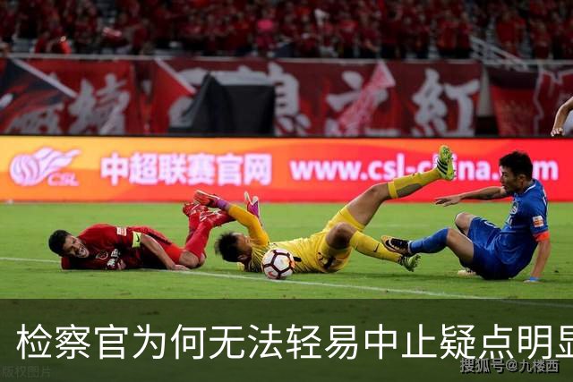 检察官为何无法轻易中止疑点明显的案件